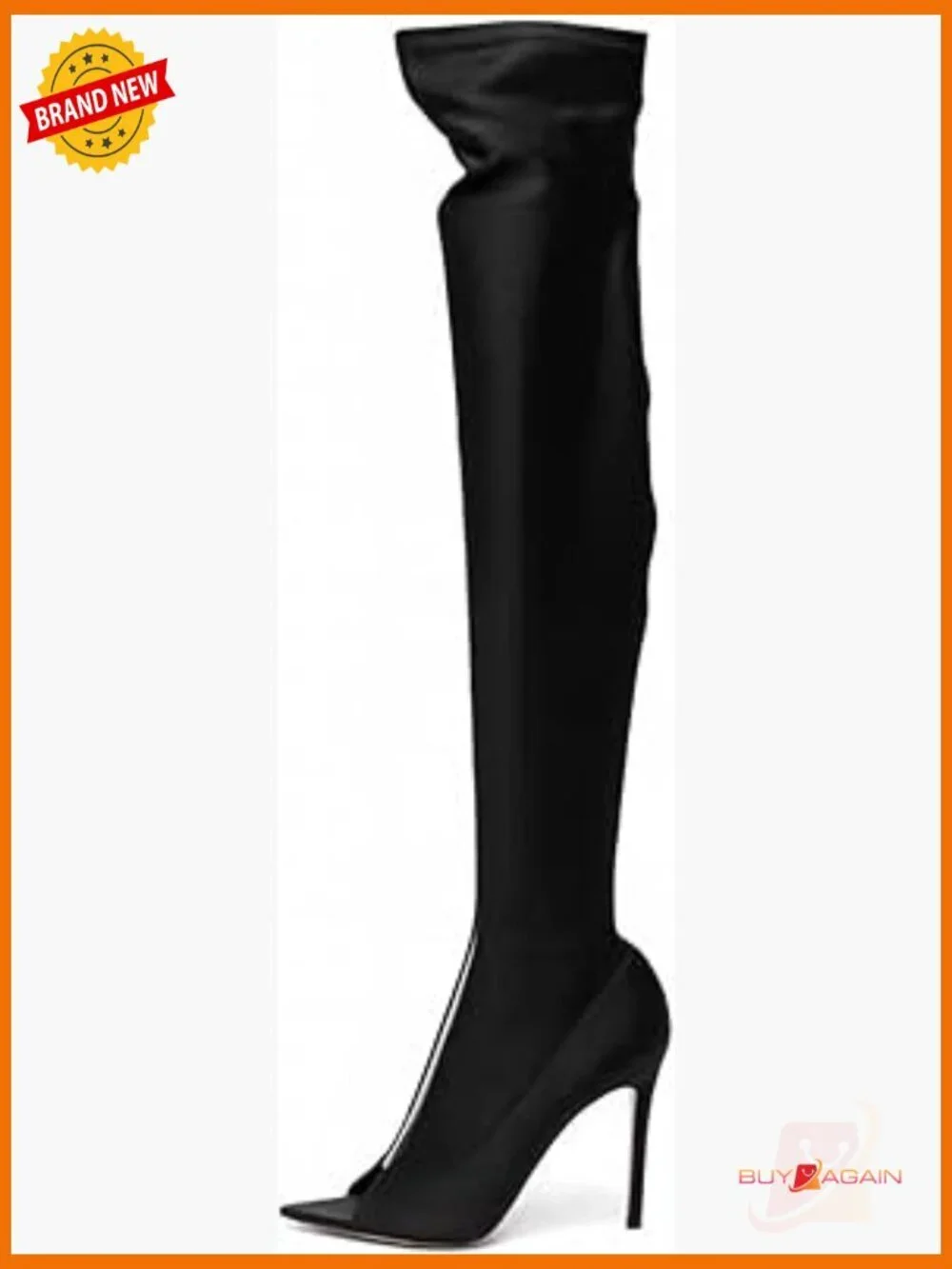 Stiletto Heel Over the Knee Thigh High Stretch Boots Peep Toe Pointed Toe Fall